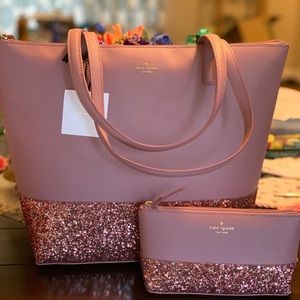 Kate Spade ♠️ handbag with cosmetic bag